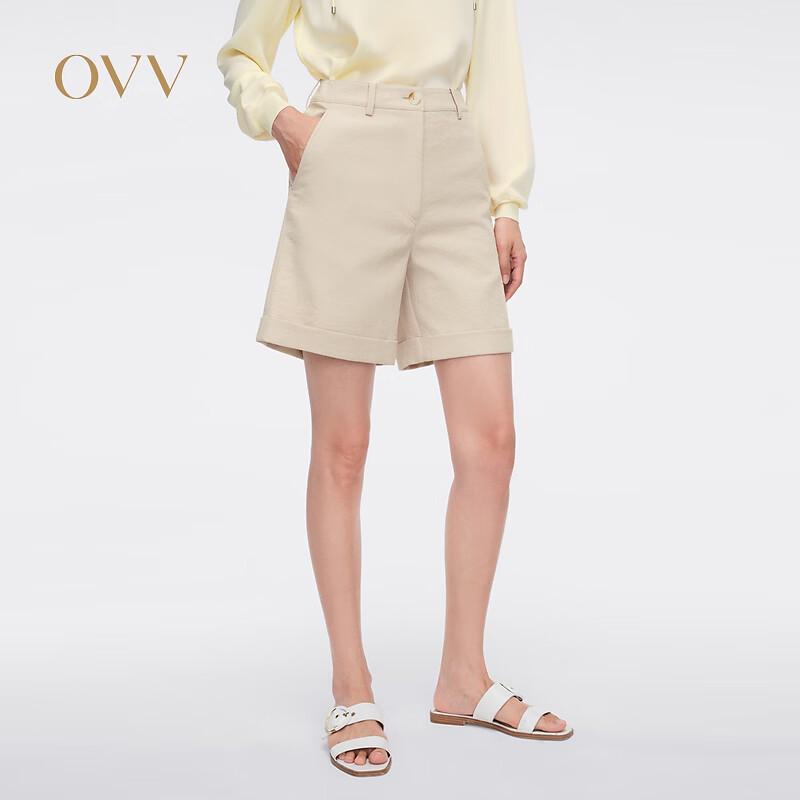 OVV Women s Lightweight Cuffed Casual Shorts M