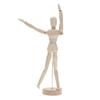 VKTECH NEW Artist Movable Limbs Handmade Male Wooden Toy Figure Model Mannequin bjd Art Sketch Draw Action Toy Figures DIY Craft