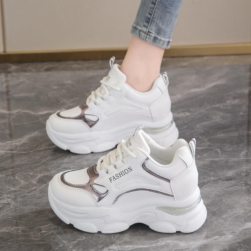 High Quality Spring Autumn New Women Vulcanize Sneakers Casual Comfortable Lace-up Women's Sport Shoes Zapatillas De Mujer