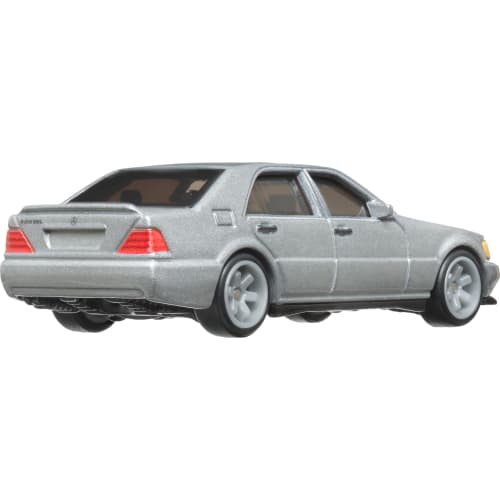 Hot Wheels Fast & Furious - Mercedes-Benz 500 SEL Vehicle Toy, Silver, for Ages 3 and Up, HRT94