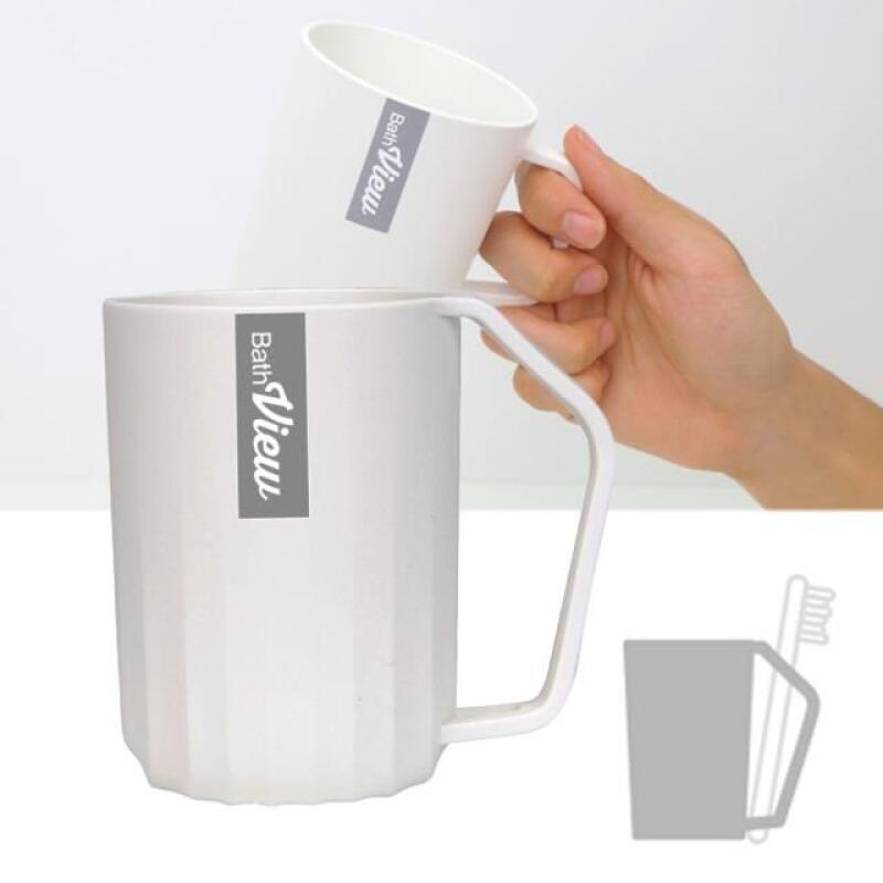 1 toothbrush holder handle and gargle cup