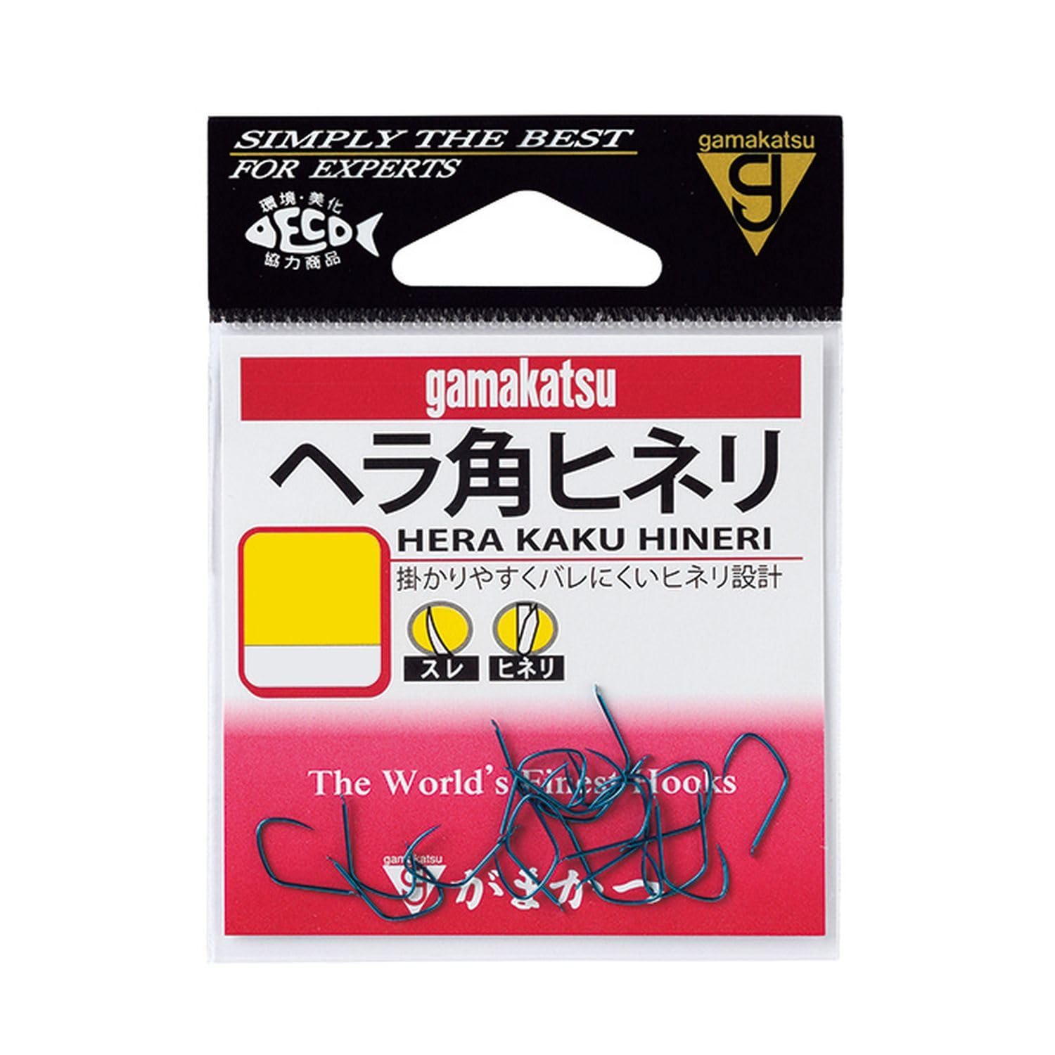 

Gamakatsu Fishing Hooks, Twisted, Blue, Size 3, 18 Hooks