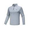 T-Shirts Men's Trade Wind Gray/02N6 Stand Collar Moderate P425M143-02N6