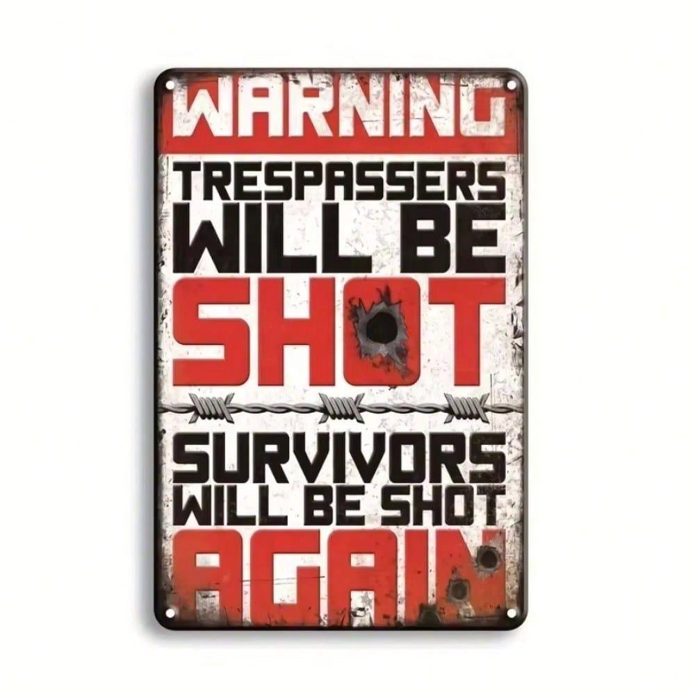 20x30cm Metal Tin Sign Retro Wall Art Home Decor