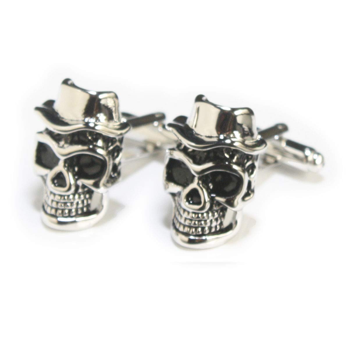 

Cufflinks Hat Skull Cufflinks cf499 [Kamakura Workshop]