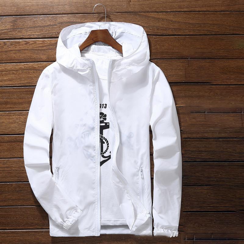 Quick Dry Coat Cycling Running Sunscreen Waterproof UV Women Men Thin Outwear Ultra-Light Jacket Men Windproof Coat Jacket 7XL