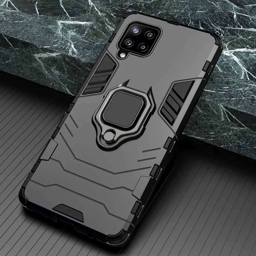Shockproof Hard Armor Cover Case for Samsung Galaxy A14 5G A54 A34 A73 A53 A33 A23 A13 A52 A52S Magnetic Ring Stand Back Cover