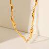 European and American Irregular Clavicle Chain High-end Stainless Steel Necklace Women's Fashion