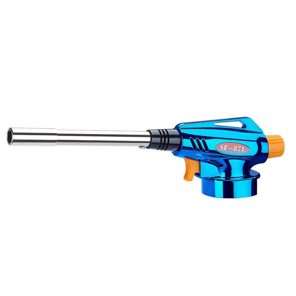 Portable Fire Burner Fuel Torch Adjustable Portable Flamethrower Butane Burner Flamethrower  BBQ