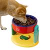 Pet Supplies Suction Cup Pet Bowl Lift Adjustable Cat and Dog Universal Protection Cervical Vertebra Oblique High-foot Bowl To Prevent Tipping
