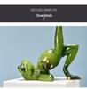 Yoga Frog Figurine Birthday Gift - Ideal for Bedroom, Study, Living Room, Desktop, Entrance, TV Cabinet, or Wine Cabinet Decor