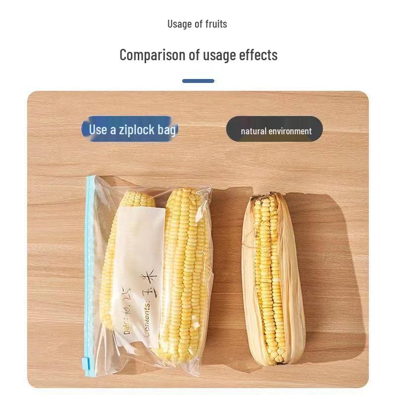 Home Food-Grade Zippered Storage Bags for Grains & Cereals