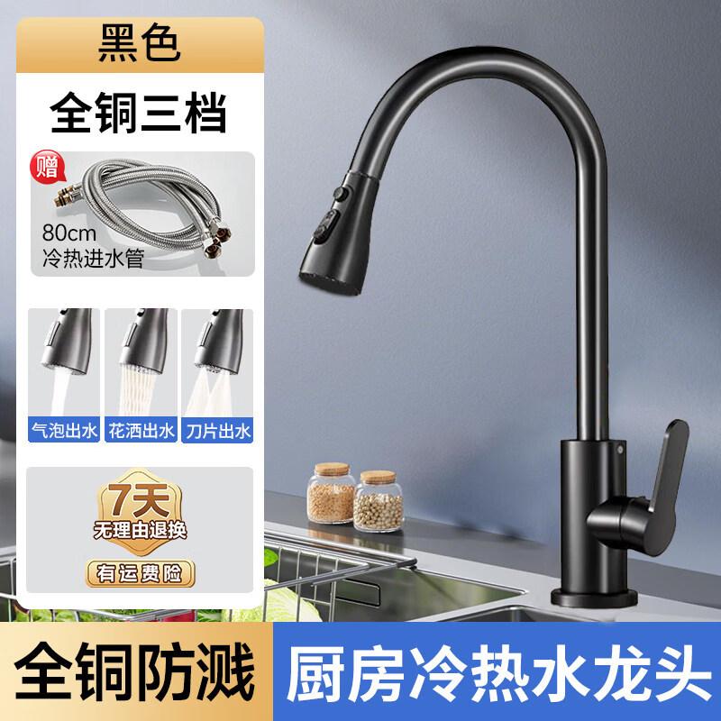 

Kitchen Sink Faucet with Pull-Out Spray