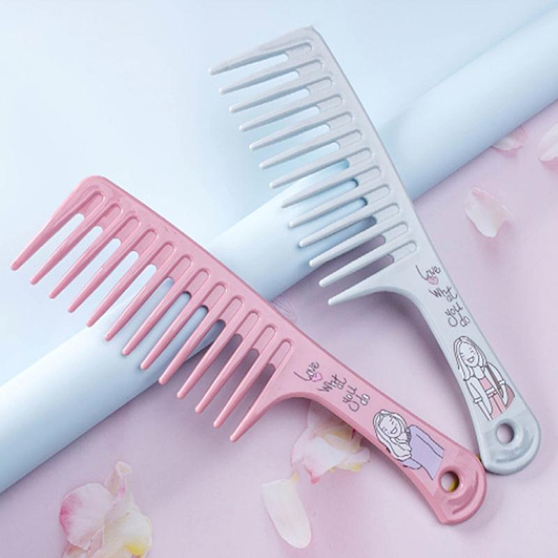 Comb, Suitable For Thick, Long, And Curly Hair With Wide Teeth, Anti-Static, Special For Real Hair Wigs