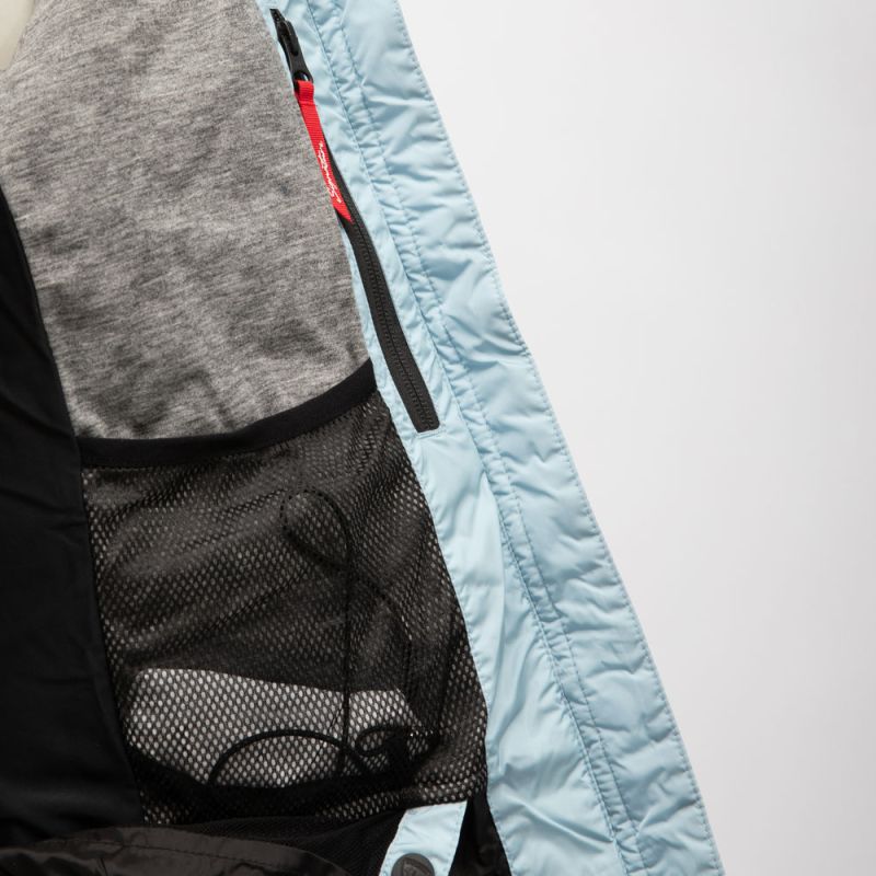 Women's ROSSIGNOL Faux Fur Hooded Ski Jacket with Logo