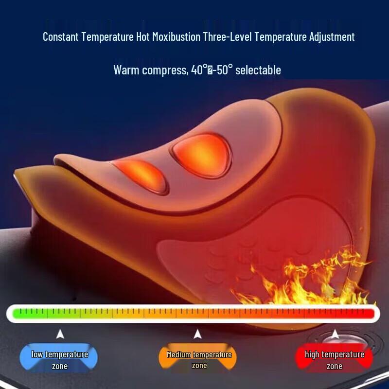 CLORIS Pulse Neck Massager with Heat Therapy