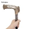 Silver Resin Wolf Tree Root Head Walking Cane Fashion Decorative Steel Stick Gentleman Elegant Cosplay Cane Knob Crosier 94cm