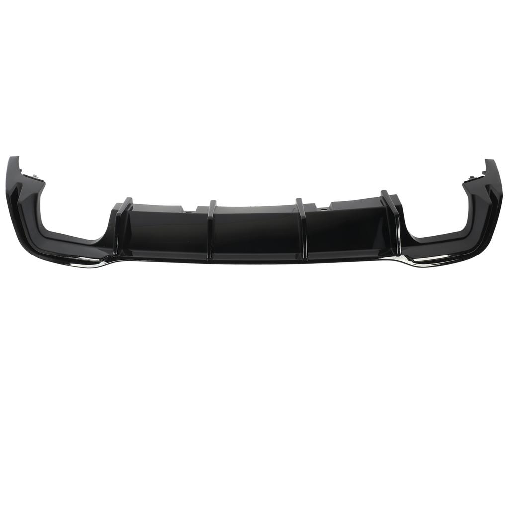 Gloss Black Maxton Style Rear Bumper Diffuser Valance Rugged Durable High Strength For MK8 2021+