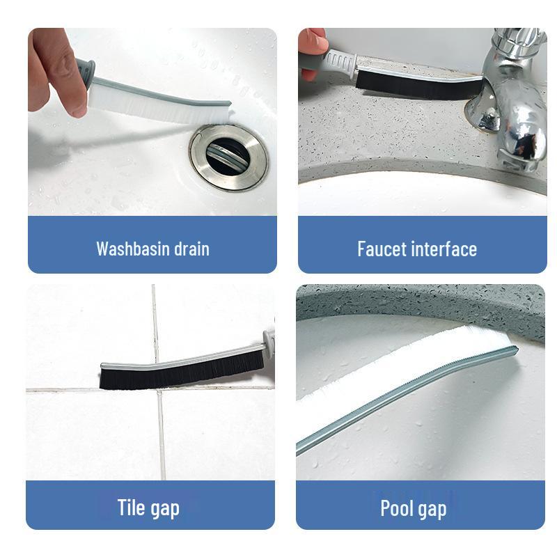 Genesis Gap Brush: Multi-Purpose Cleaning Tool for Kitchen & Bathroom - Ideal for Gaps and Compact Spaces, Supports Customization