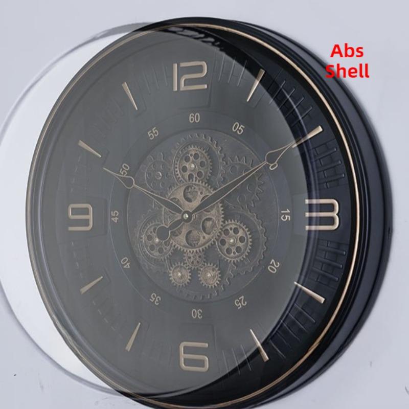 Gear Wall Clock Modern Wall Watch Nordic Elegant Decorative Clocks Silent Luxury Aesthetic Living Room Watches Home Decoration