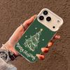 Christmas Tree Pattern Phone Case for iPhone17 16 15 14 13 12 11 Pro/ Max/Plus Shock-proof Rear Cover Anti-fingerprint