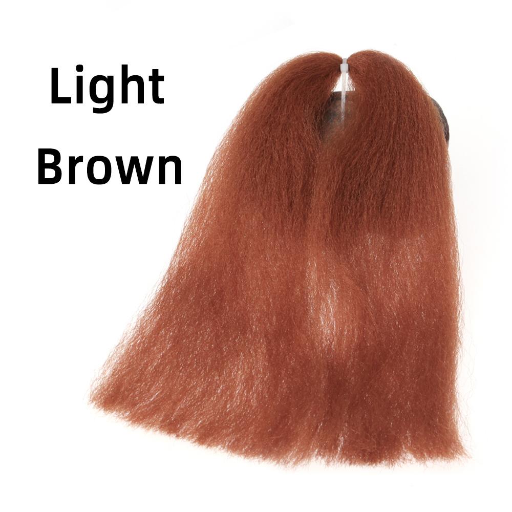 1 pachet material sintetic pentru legarea muștelor moale EP fibră mătăsoasă, păr lung, pentru momeală de pescuit, momeală, momeală