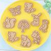 PP Tier-Keksstempel-Set inklusive Bär, Eichhörnchen und Kaninchenformen für Kekse, Fondant und Zuckerdekoration