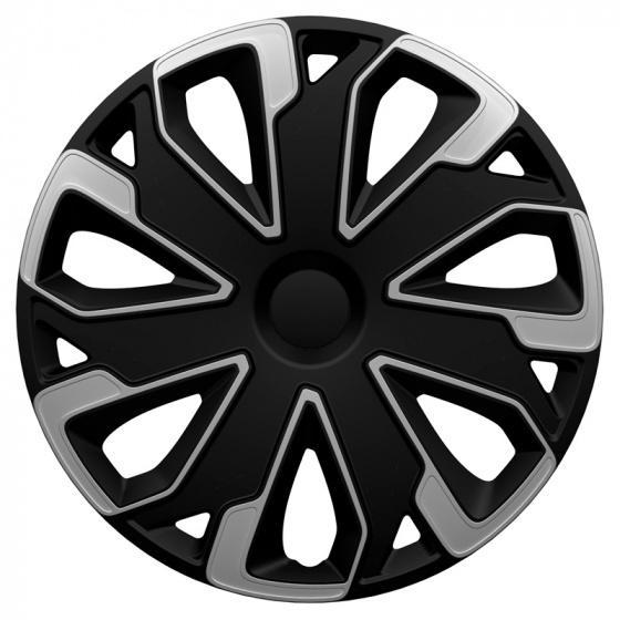 Autostyle PP 5484SB Set Wheel Covers Typhoon 14-inch Silver/Black Autostyle PP 5484SB Set Wheel Covers Typhoon 14-inch Silver/Black