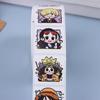 500 Stück Cartoon One Piece Klebebandaufkleber Ganzes Volumen Anime Kreative Dekorative Versiegelungsaufkleber Karte Wandaufkleber Rollenaufkleber