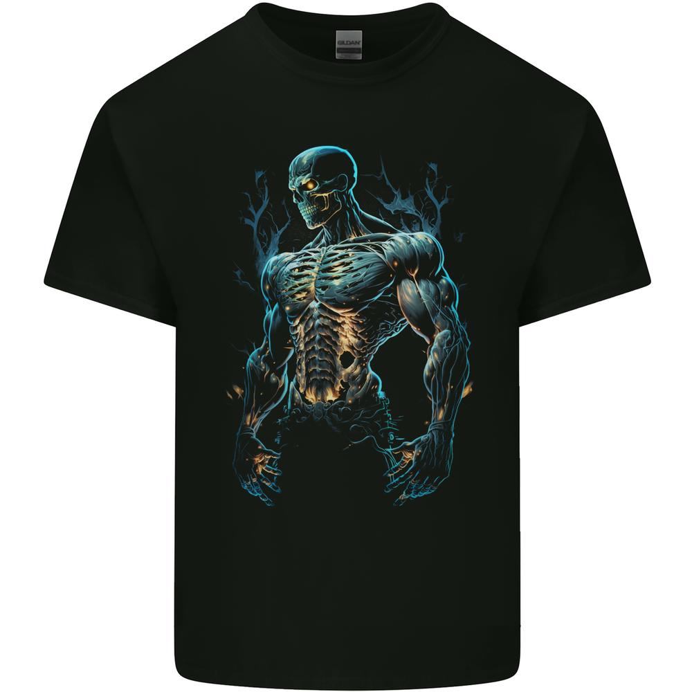 

26 Eternal Physique Skull Gym Bodybuilding MMA Mens Cotton T-Shirt Tee Top Unisex T-Shirt L