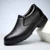 Fashion Breathable Slip On Driving Shoes Genuine Leather Men's Loafers Handmade Casual Shoes Versatile Leisure Business Shoes Moccasins