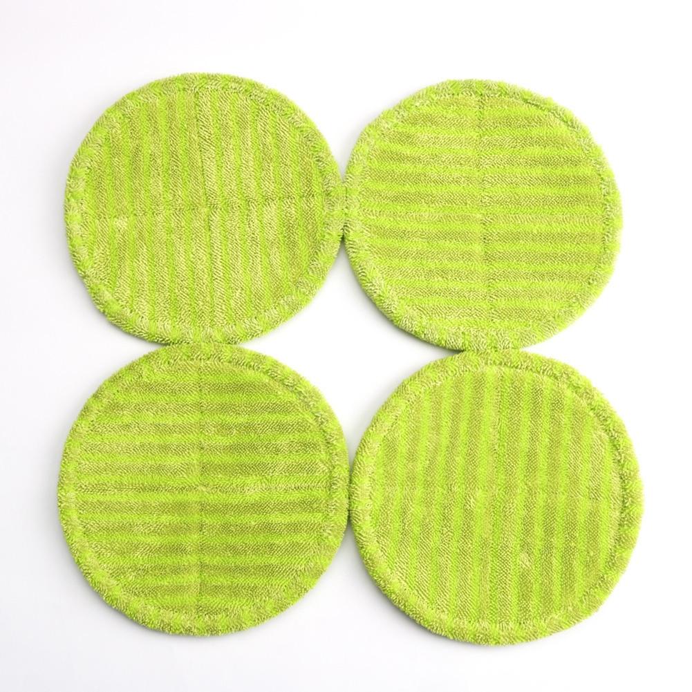 Hassle Cleaning Green Round Mopping Cloth for Electric Mop Replacement