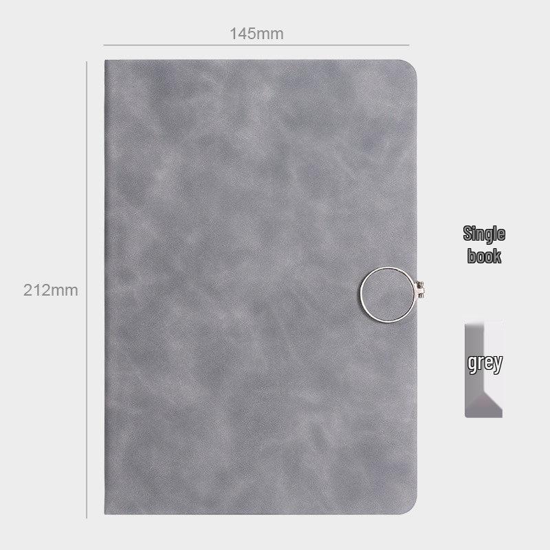 Customizable A5 Leather Business Diary with Buckle