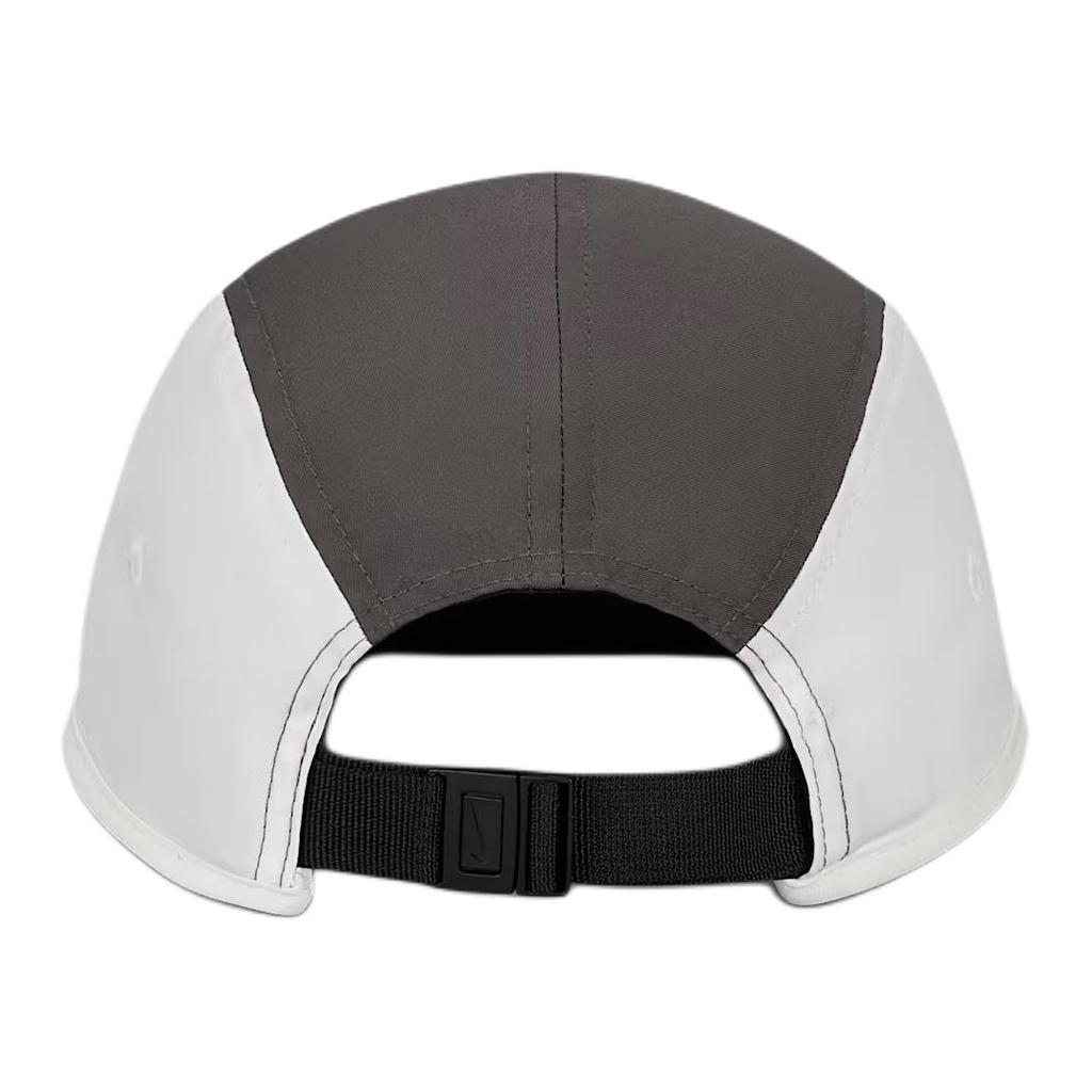 Nike Verstellbare Schnalle Design Polyester Entenschnabelkappe Unisex Kappen Mittelgrau Universitätsgrau Segel FB5624-254