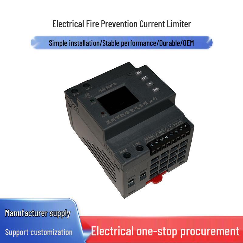 

Electrical Safety Alarm: Current Limiter for Single/Three-Phase Charging Pile with Short-Circuit Protection & Leakage Detection 10A