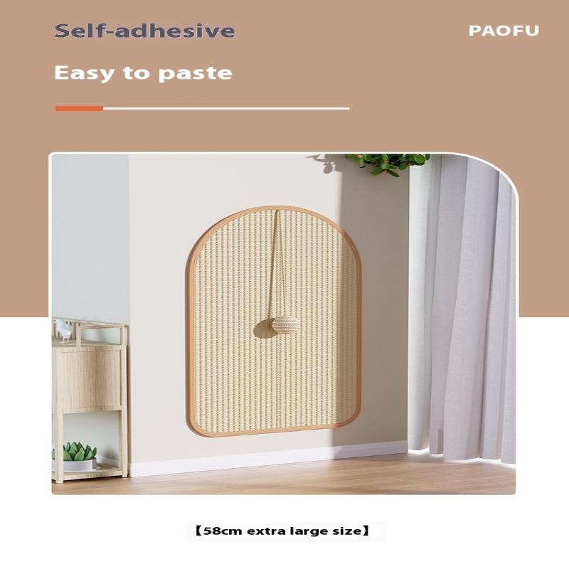 Odolné sisalové podložky na škrábání pro kočky, nástěnné podložky pro kočky, podložky na broušení drápků na pohovku, samolepky na zeď s podložkou na škrábání, hračky pro kočky, doplňky pro domácí mazlíčky