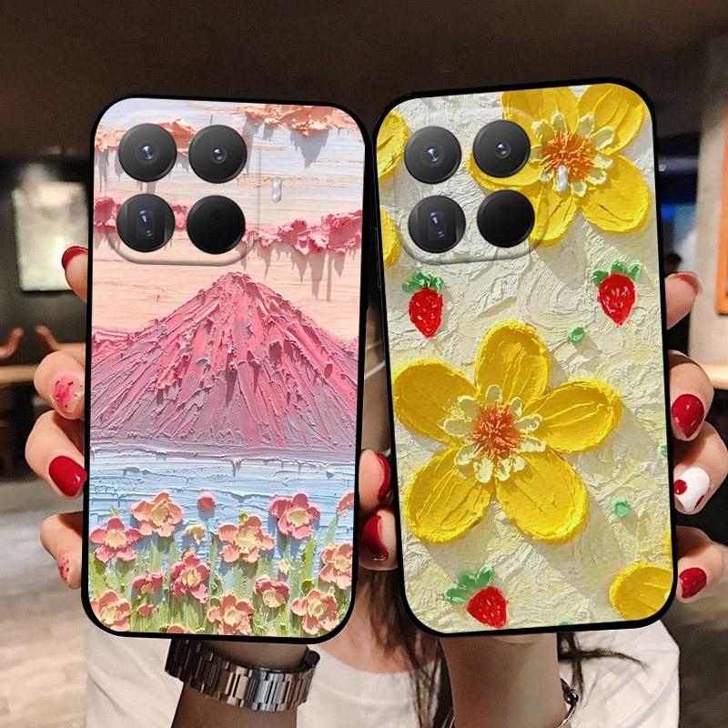 Für Xiaomi 15T Pro Hülle Mode Astronaut Panda Bemalte Weiche Silikon Rückseitenhüllen für Xiaomi 15T Handyhülle 15TPro etui Fundas