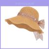 Summer Sun Hat For Women With Wide Brim And Lace Band Lightweight Sun Protection For Beach Vacation