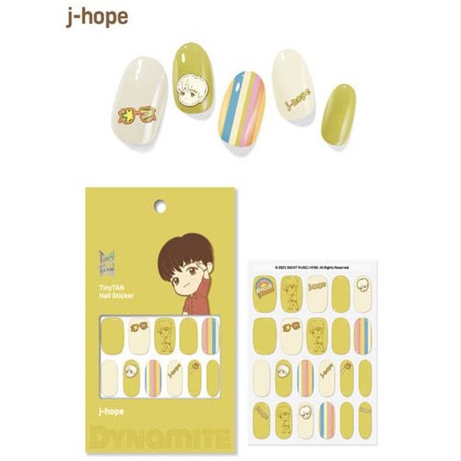 

Товары BTS TinyTAN Динамитные наклейки для ногтей J-Hope