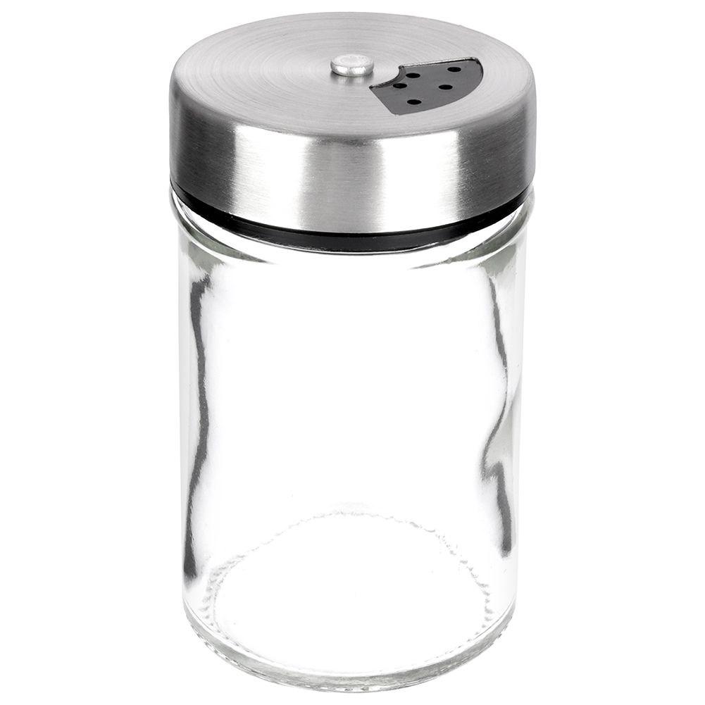 Spice Container with a Sieve for Pouring and Dispensing, Glass, 100ml, ORION 155107