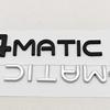 CXEHU1 3D ABS Car Letters Logo 4MATIC Badge Sticker Rear Trunk Emblem Decals For Mercedes Benz EQA250 EQA260 EQA300 EQA350 Accessories
