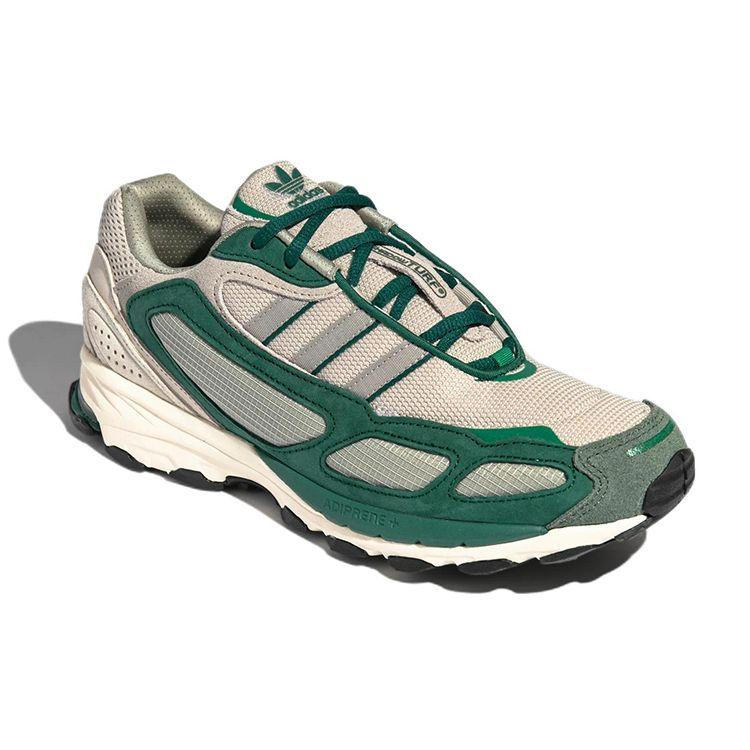 Adidas Originals Shadowturf Lær Sport Fritid Lavsko Livsstilssko Unisex Sko Grå Grønn HP7746