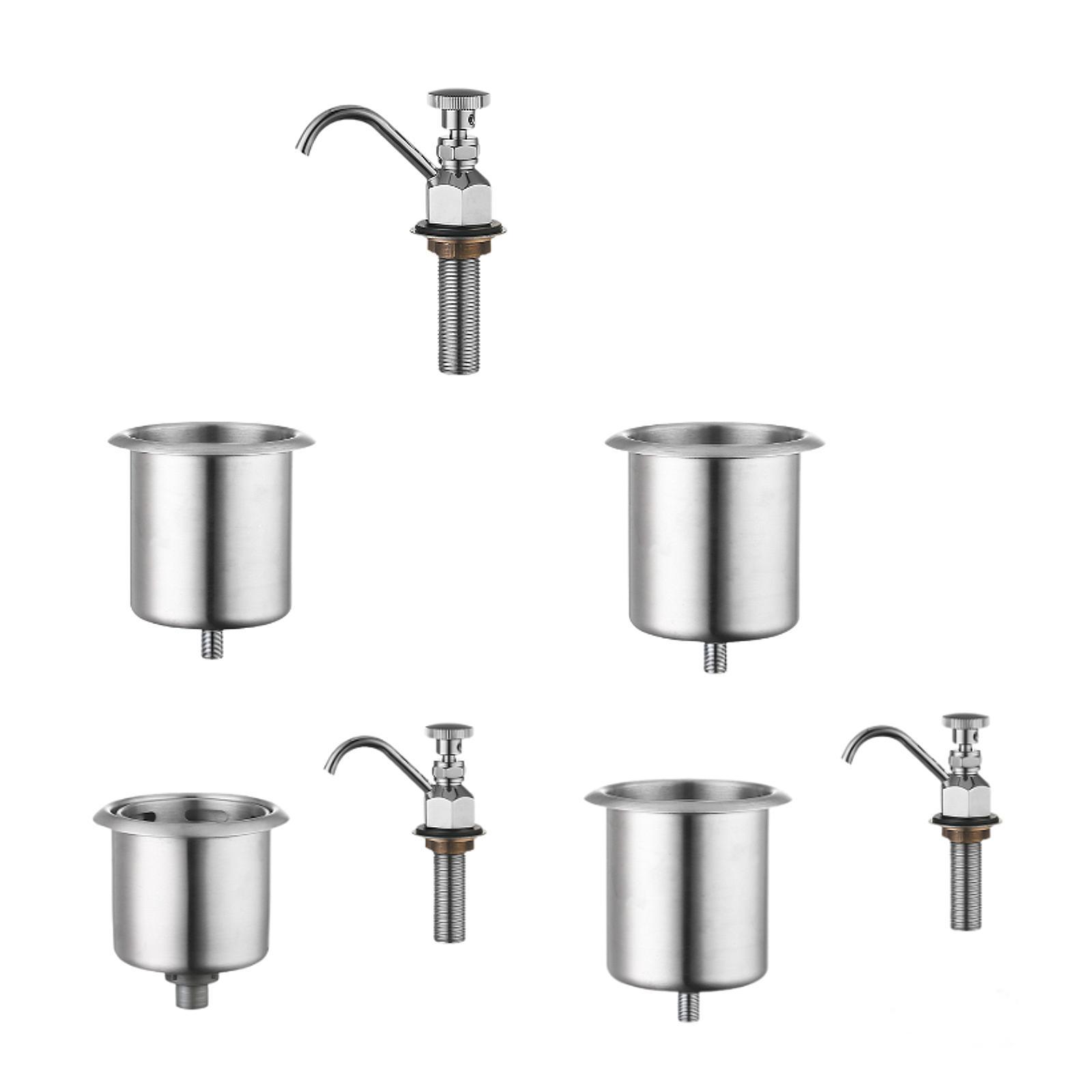 

Dipper Well Faucet Coffee Shop Faucet Cup Cleaner из нержавеющей стали с одним отверстием