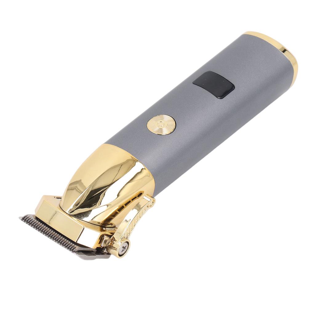 Electric Barber Clipper USB Rechargeable Alloy Professional Portable Men Grooming Trimmer for Home