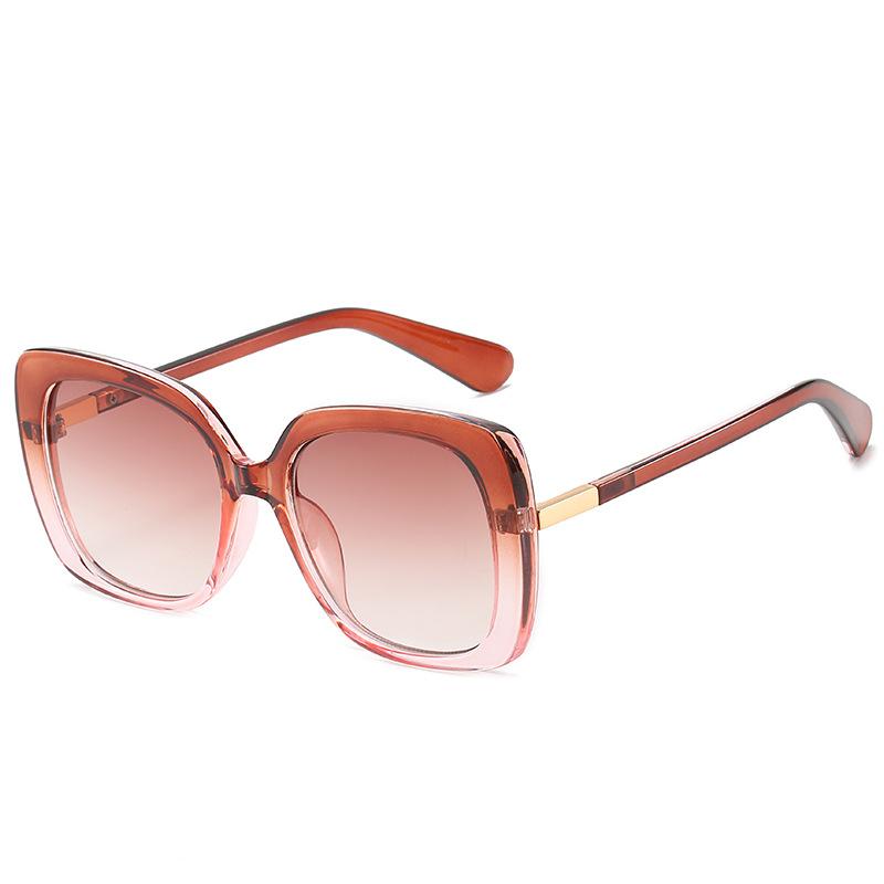 JYL Sunglasses Square Cross Border Uv Protection Versatile Use 1921 A-18144