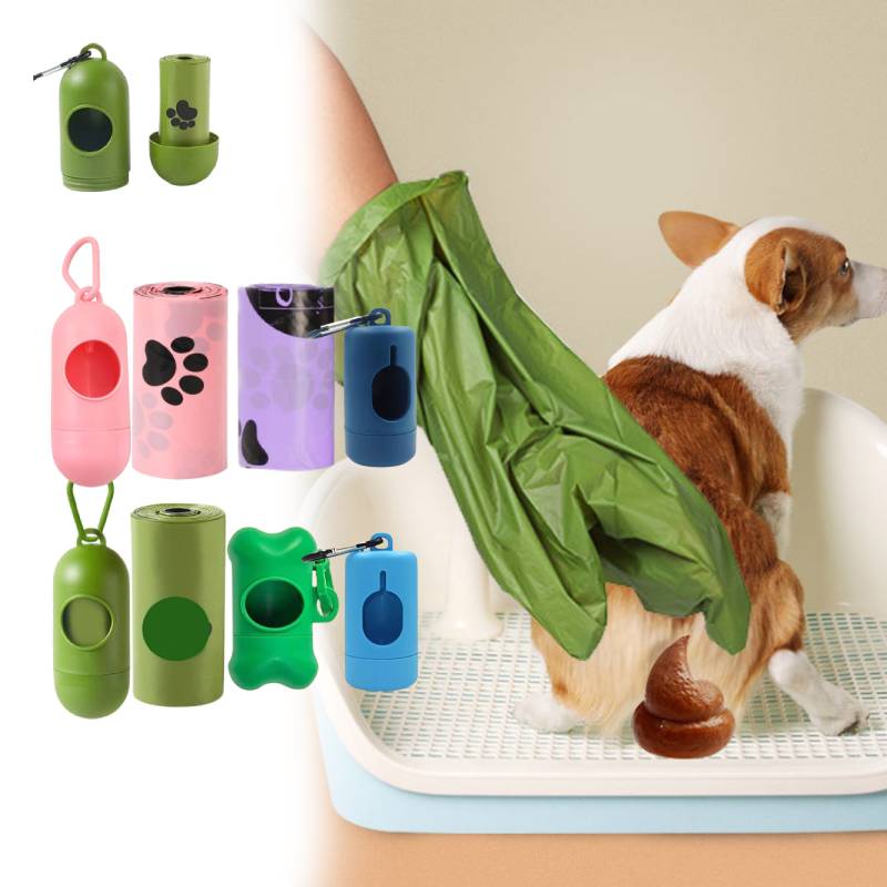Bags Dog Poo Pet Poop Bags Extra Thi Strong Leak Proof Pet Waste Bag Articles