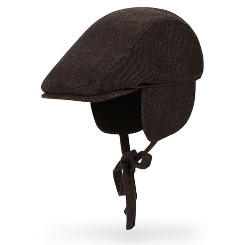 VARZAR VA Embroidered Fly Hunting Cap Brown