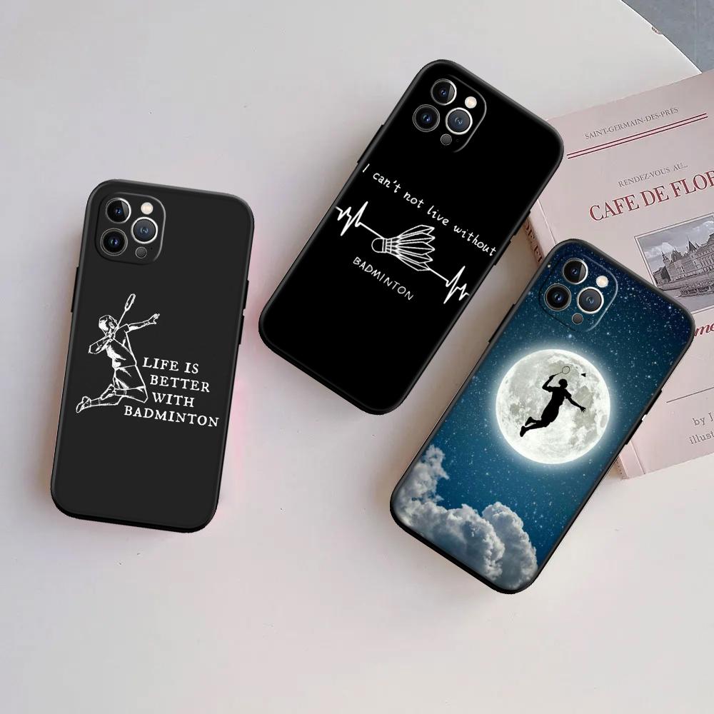 RA6 Badminton Sports Phone Case for Samsung Galaxy S20 S21 S22 Ultra FE + Plus A21S A22 A24 A25 A26 A30 A30S A31