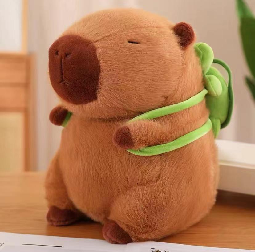 20-30CM Kapibala Capybara Plush Toy Internet Celebrity Capybara Jun Doll Ugly Cute Doll Guinea Pig Doll Boys Girls Anime Kawaii