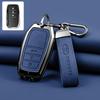 Car Key Case Cover for Toyota Land Cruiser 200 Prado Crown TLK 200 Yaris Cross Hilux Innova Rav4 Fortuner Camry 55 50 Keychain